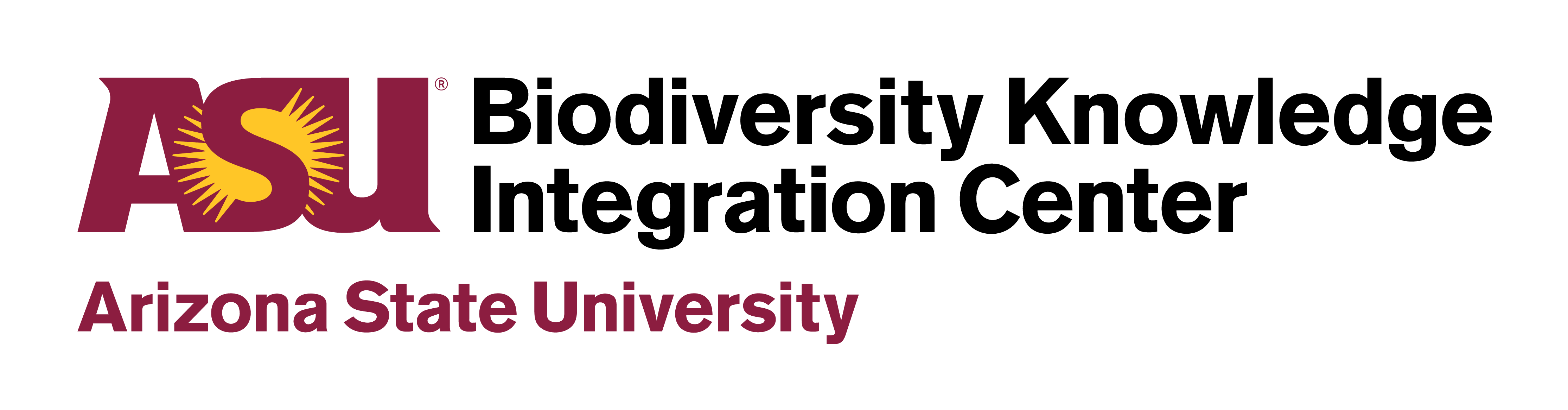 Arizona State University Biodiversity Knowledge Integration Center Logo
